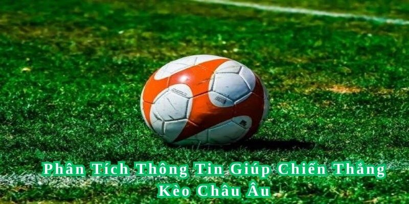 Phân tích thông tin chính là chìa khóa giúp chinh phục kèo châu Âu dễ dàng